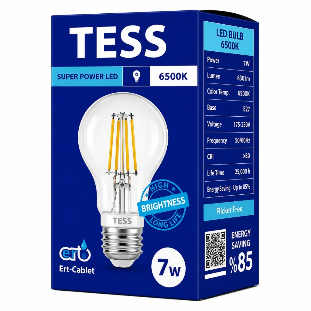 "DEKOR" "TESS" C35 4 Вт E27  2700K