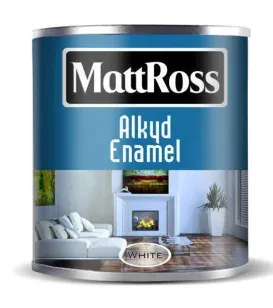 12011 Эмаль БЕЛЫЙ "Mattross" 2.5 кг