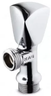 "KAS" Кран отсекатель NEW КОР. (1/2")