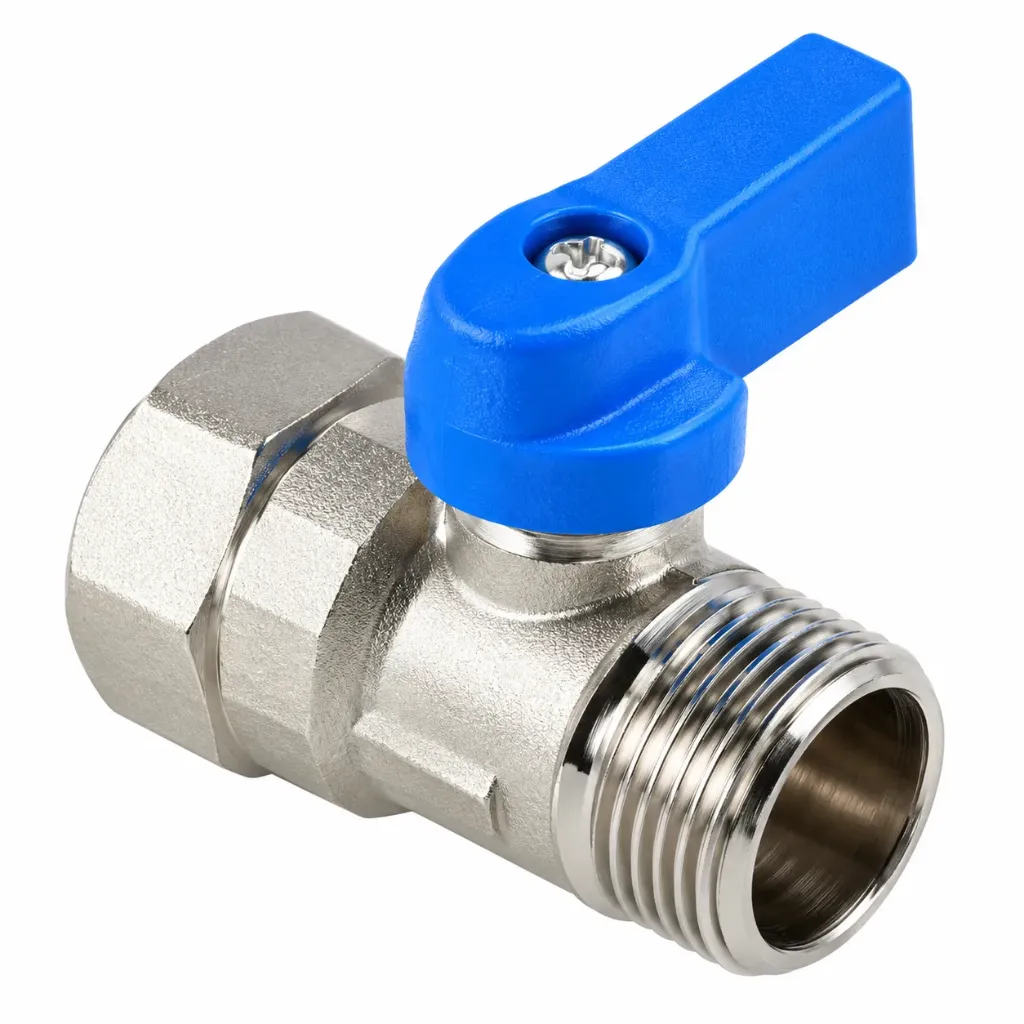 "KAS" Мини шаровый кран в/р.ф15 (1/2")