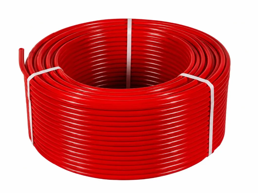 "KAS" Труба для т/п PEX ф16 (red) топли