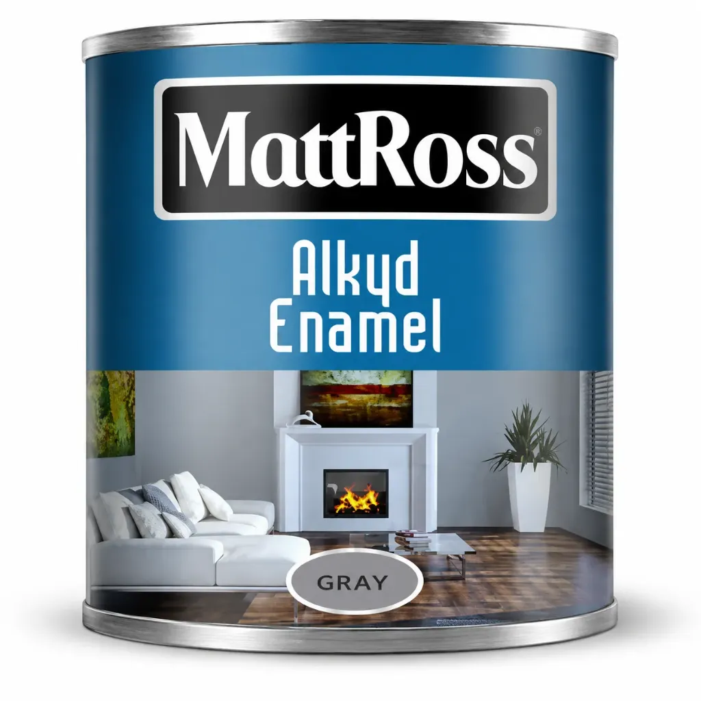 12009 Эмаль АНТРАЦИТ ГРЕЙ "Mattross" 2.3 кг