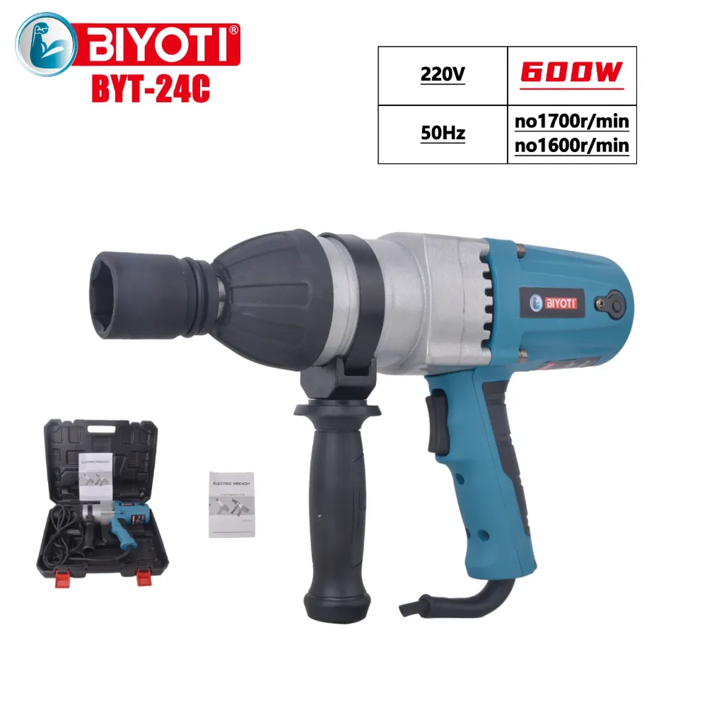 BIYOTI  ЭЛЕКТРО ГАЙКАВЕРТЬ BYT-24C. 600W 6kg