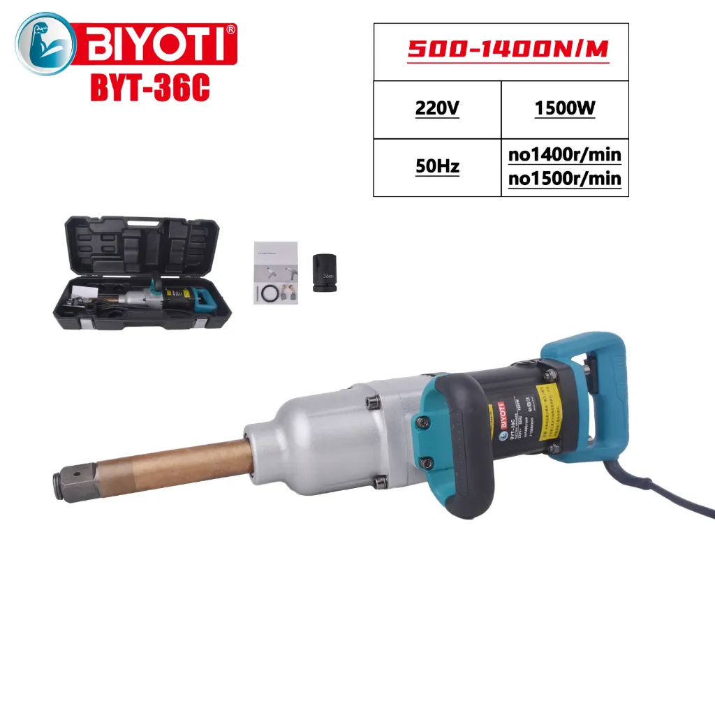 BIYOTI  ЭЛЕКТРО ГАЙКАВЕРТЬ BYT-36C. 1500W 12kg