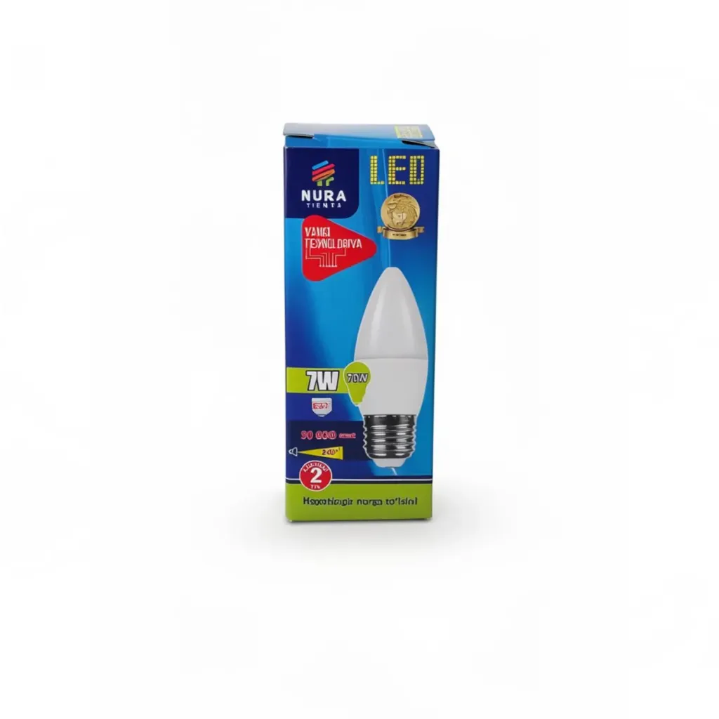 Nura LED A60 7W E27 4000K лампа