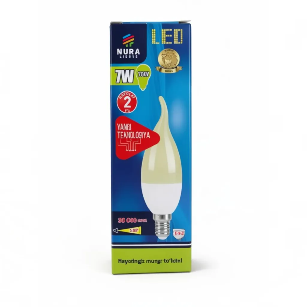 Nura LED C3-1 E14 4000K 7W лампа