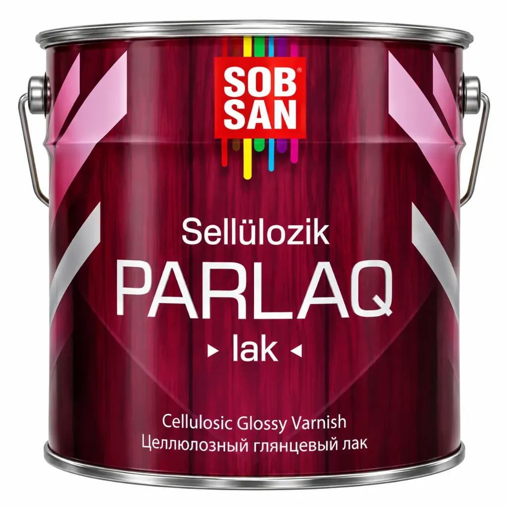 PARLAQ ЦЕЛЛЮЛОЗНЫЙ (НИТРО) ЦВЕТНОЙ ЛАК (фундук, орех)       2,3 кг