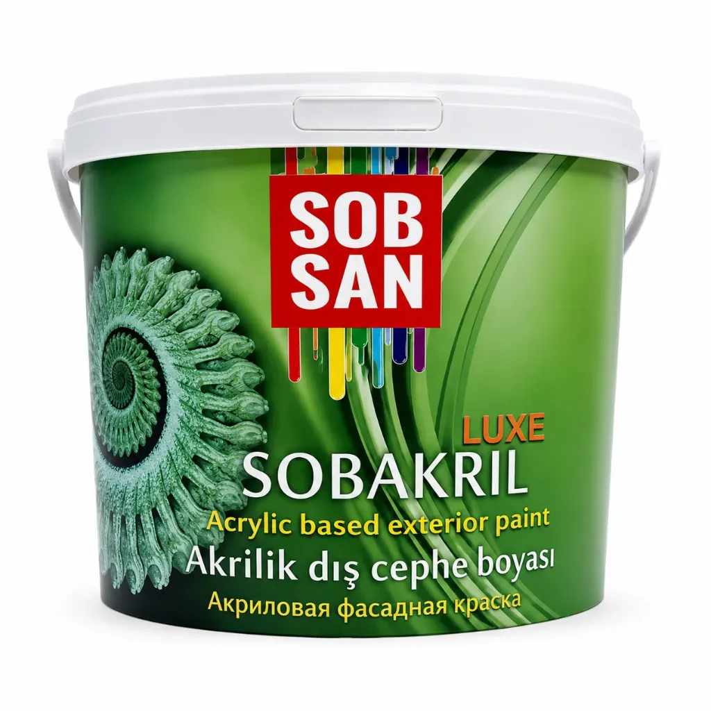 SOBACRIL LUXE ФАСАДНАЯ ЭМУЛЬСИЯ  3,5кг