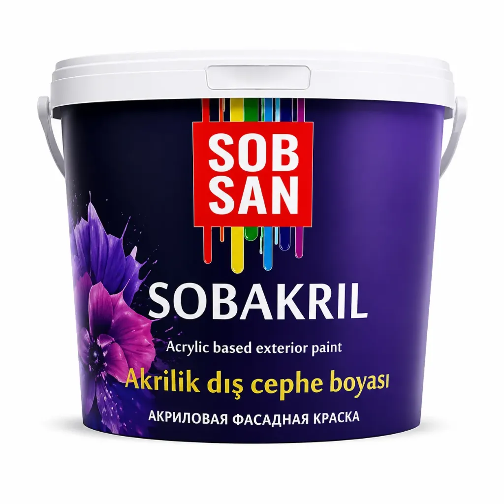 SOBACRIL NORMAL ФАСАДНАЯ ЭМУЛЬСИЯ 3,5кг