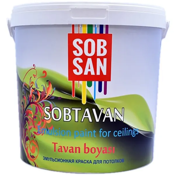 SOBTAVAN ПОТОЛОЧНАЯ КРАСКА 3,5кг
