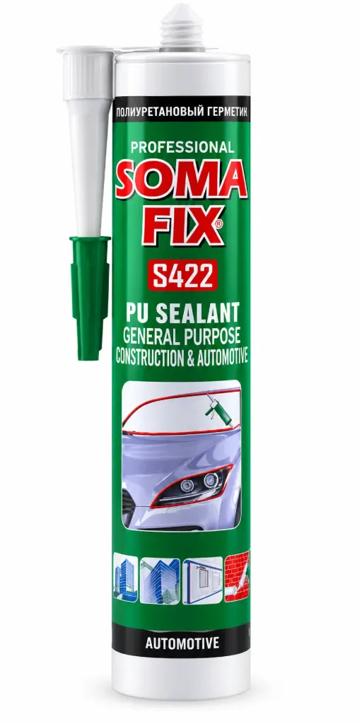SOMAFIX Полеуретановый герметик серый (дайсон) S 424