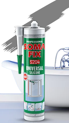 SOMAFIX Универсалный герметик серый S 204