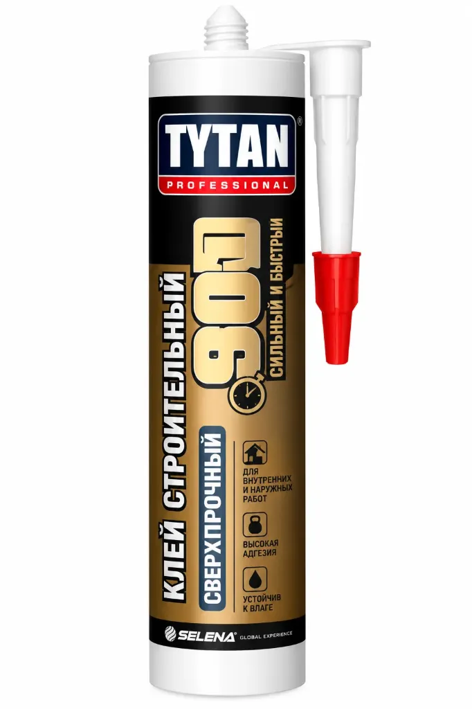 TYTAN 901 Клей стротельный сверхпрочный (бежевый)       390 мл