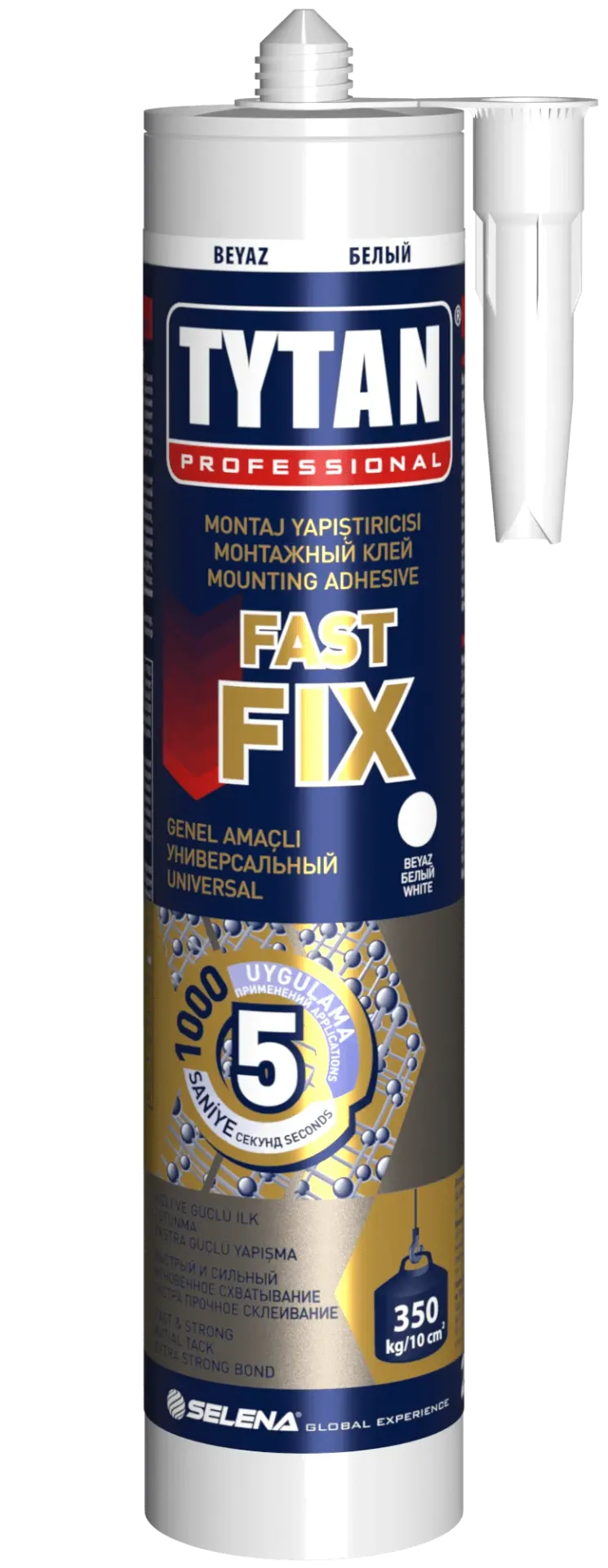 TYTAN FAST FIX Клей монтажный (белый)         НОВИНКА!!!    290 мл
