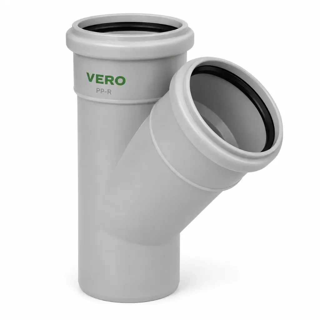 Vero Тройник 45 градусов 110/76