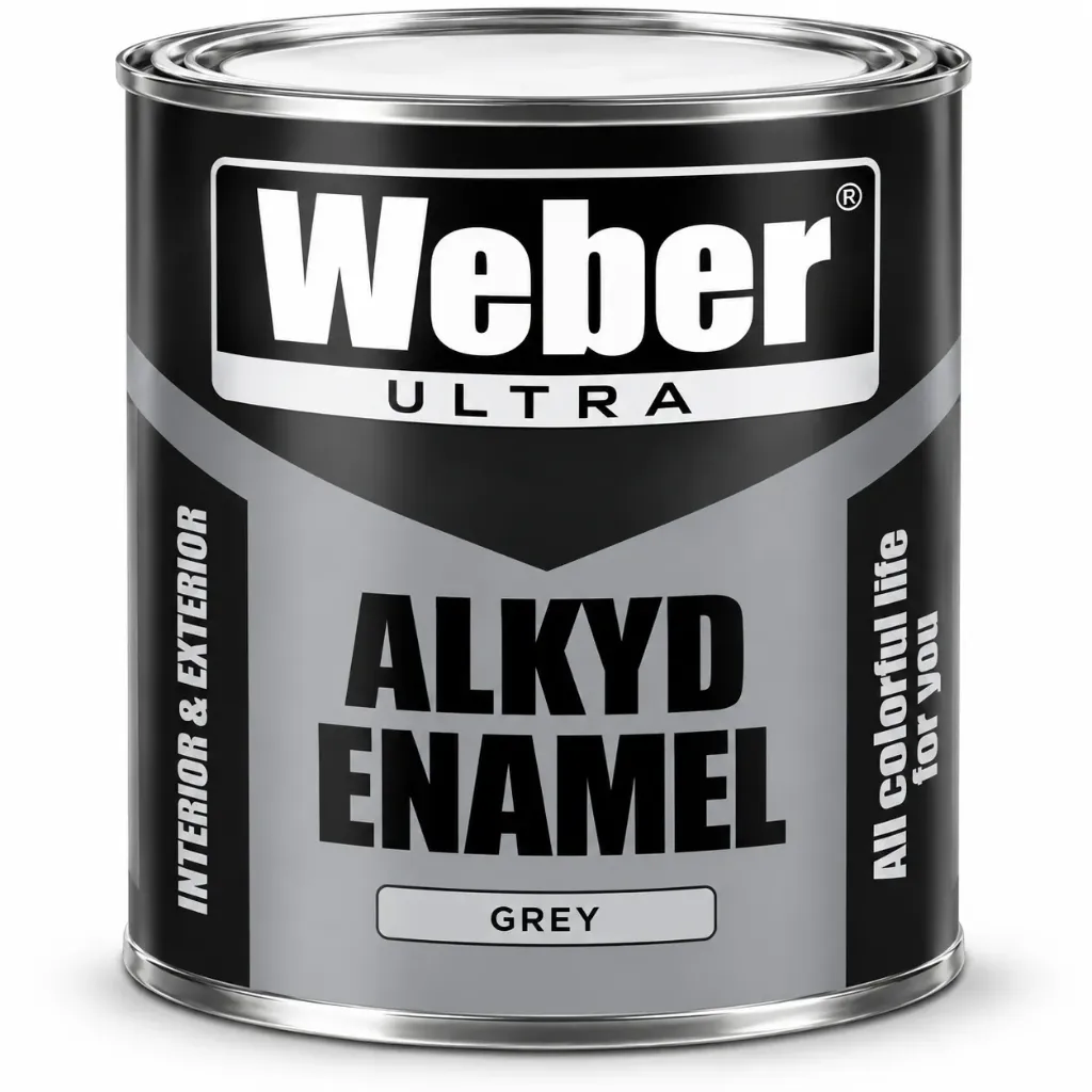 WEBER Эмаль "АНТРАЦИТ ГРЕЙ" 0.9 кг