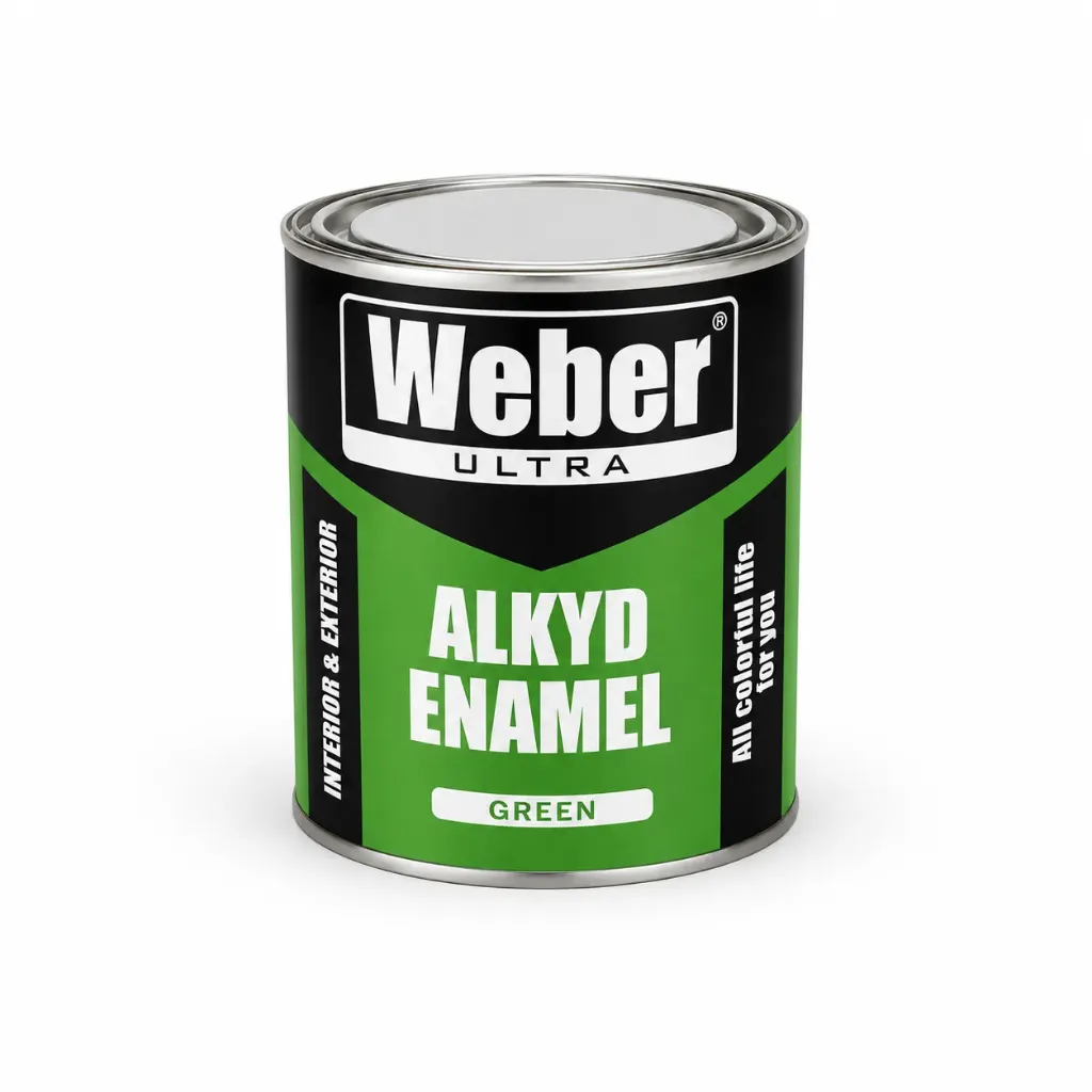 WEBER Эмаль "ЗЕЛЁННЫЙ" 2.7 кг
