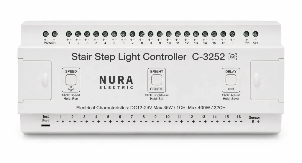 Контроллер лестницы С-3252  400w DC12-24V (Nura Electric)