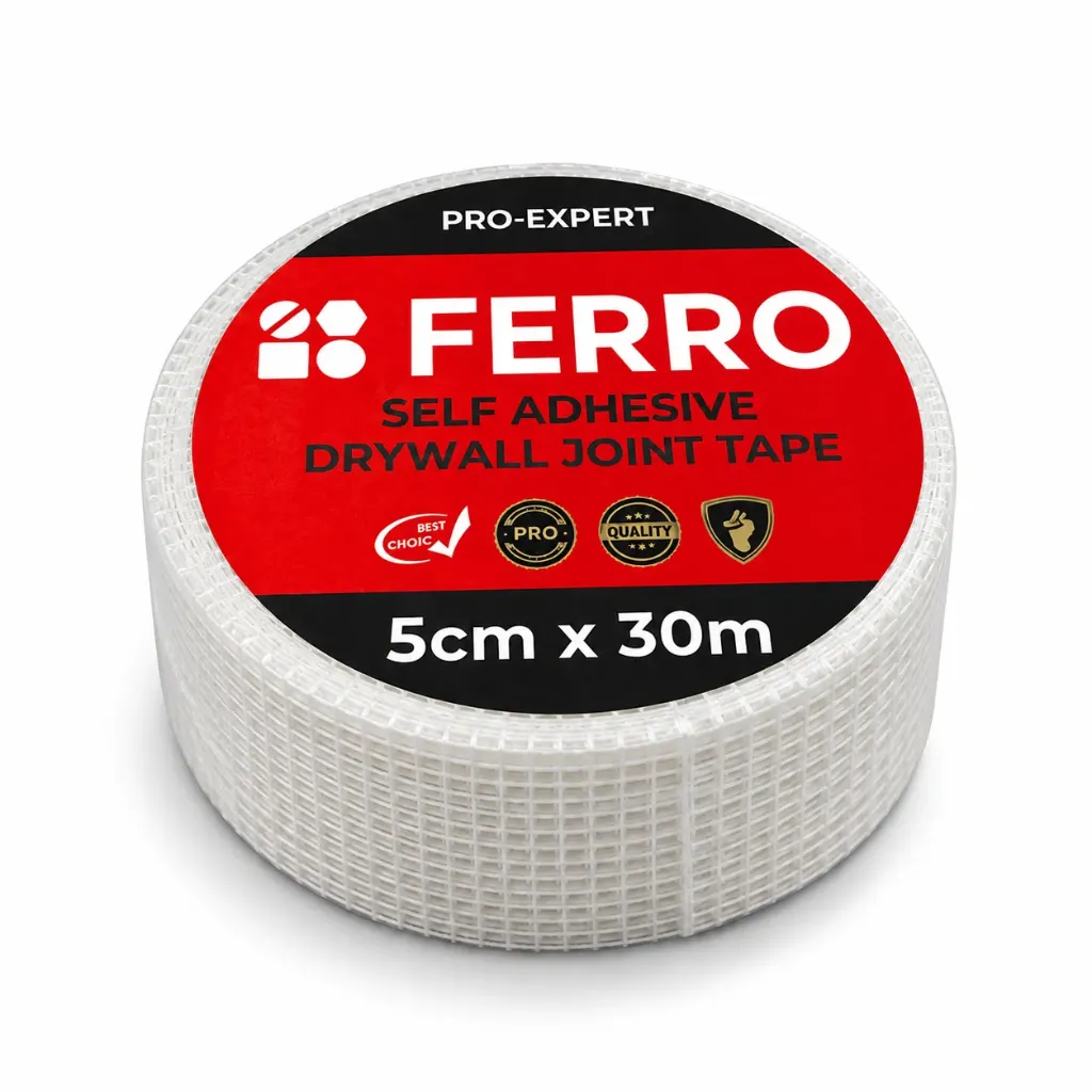 FERRO лента малярная (серпянка) 5 см (90)