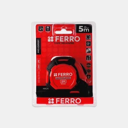 [30035002] FERRO метр 5m x 25mm