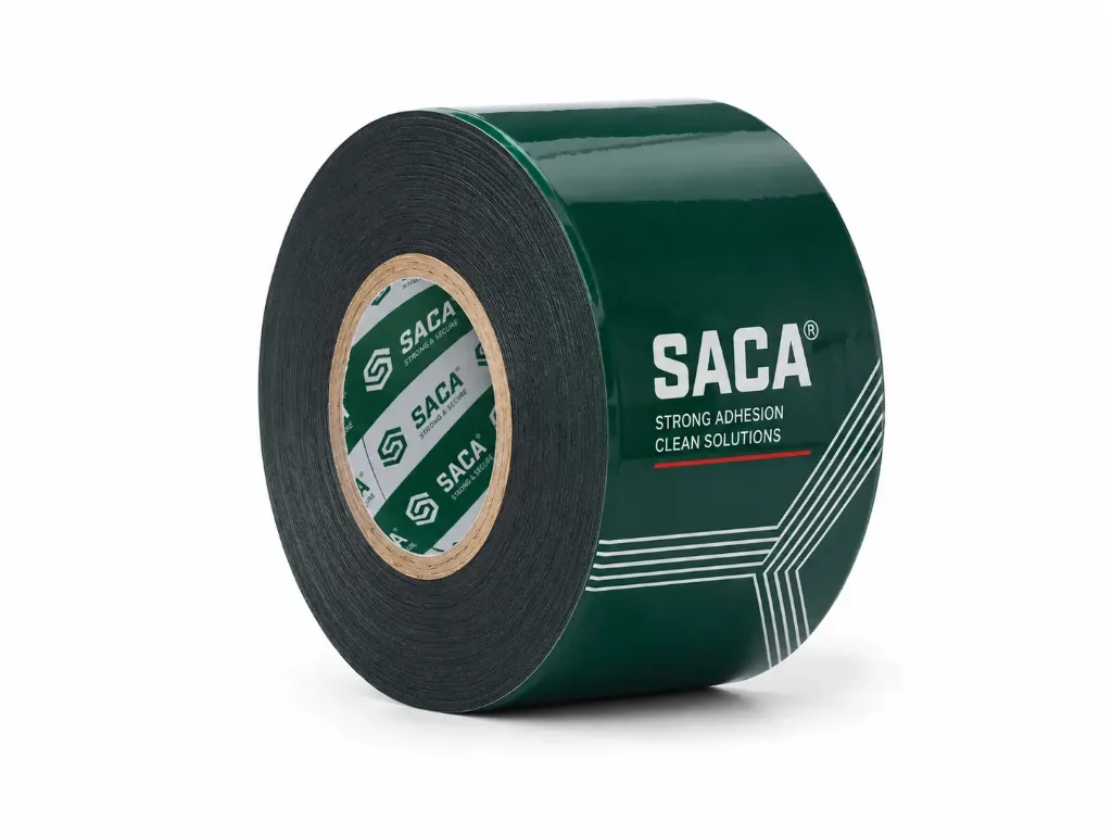 SACA cкотч двухсторонний зеленый 12мм х5