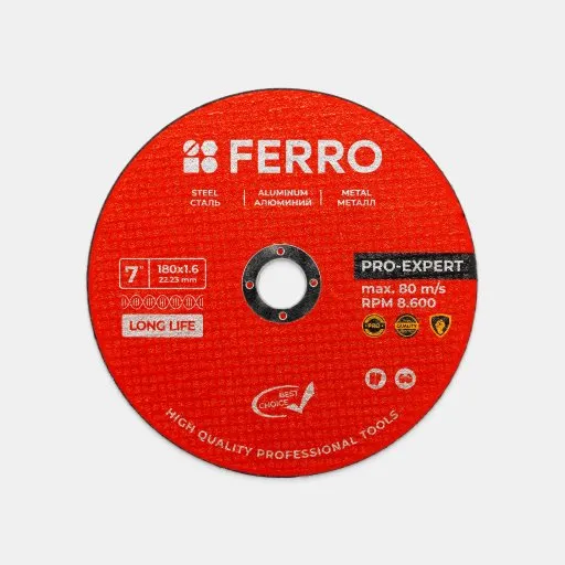 DISK OTREZNOY FERRO 180x1.6 №20094003