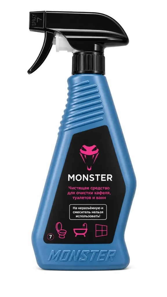 MONSTER Ванна и туалет 450мл (3в1)
